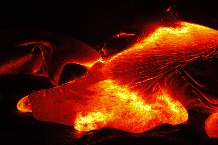 Flowing Pahoehoe